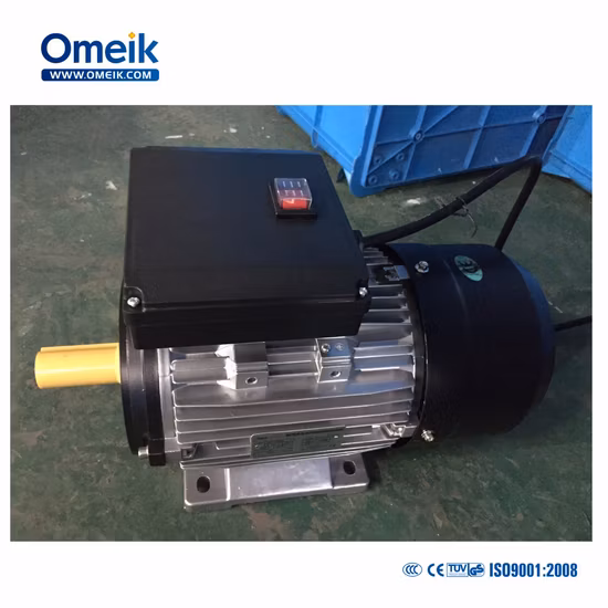 Motor CA 230V elétrico de baixo nível de ruído de alto torque e monofásico de alumínio assíncrono com capacitores duplos